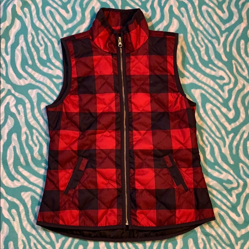 Old Navy Plaid Vest